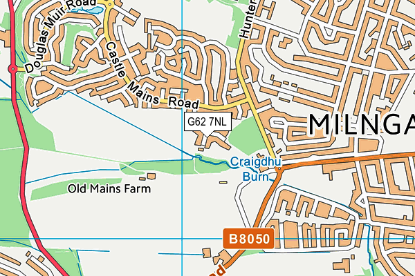 G62 7NL map - OS VectorMap District (Ordnance Survey) G62 7NL map - OS VectorMap District (Ordnance Survey)