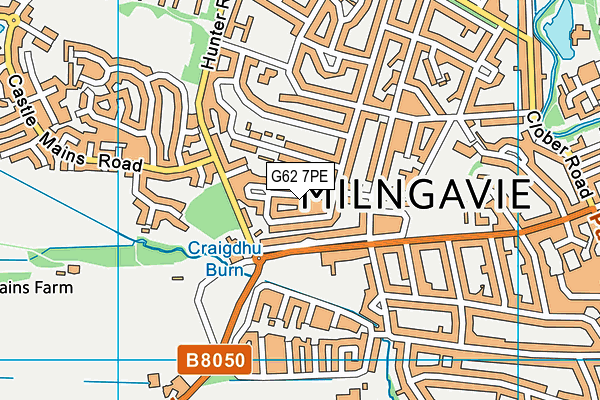 G62 7PE map - OS VectorMap District (Ordnance Survey) G62 7PE map - OS VectorMap District (Ordnance Survey)