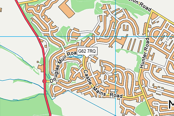 G62 7RQ map - OS VectorMap District (Ordnance Survey) G62 7RQ map - OS VectorMap District (Ordnance Survey)