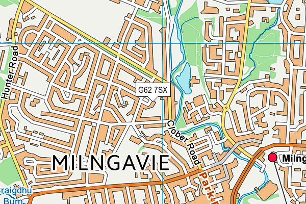 G62 7SX map - OS VectorMap District (Ordnance Survey) G62 7SX map - OS VectorMap District (Ordnance Survey)