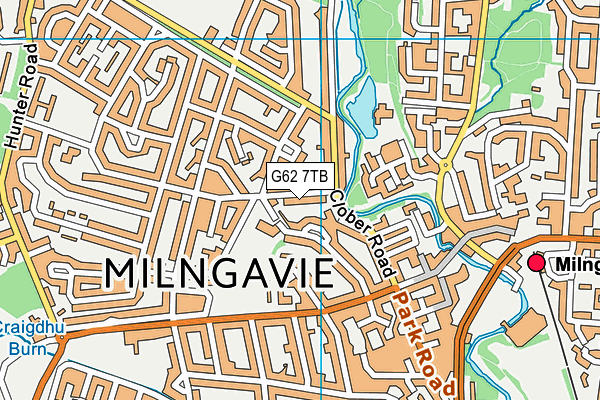 G62 7TB map - OS VectorMap District (Ordnance Survey) G62 7TB map - OS VectorMap District (Ordnance Survey)