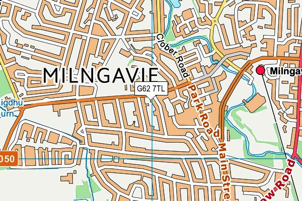 G62 7TL map - OS VectorMap District (Ordnance Survey) G62 7TL map - OS VectorMap District (Ordnance Survey)