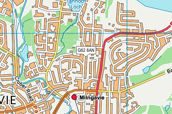 G62 8AN map - OS VectorMap District (Ordnance Survey) G62 8AN map - OS VectorMap District (Ordnance Survey)