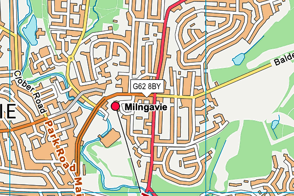 G62 8BY map - OS VectorMap District (Ordnance Survey) G62 8BY map - OS VectorMap District (Ordnance Survey)