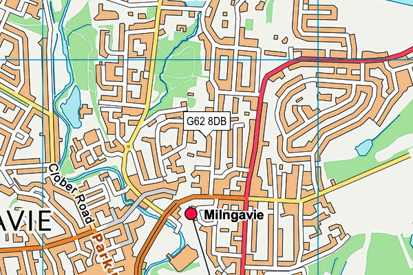 G62 8DB map - OS VectorMap District (Ordnance Survey) G62 8DB map - OS VectorMap District (Ordnance Survey)