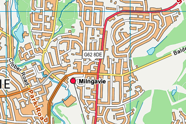 G62 8DE map - OS VectorMap District (Ordnance Survey) G62 8DE map - OS VectorMap District (Ordnance Survey)