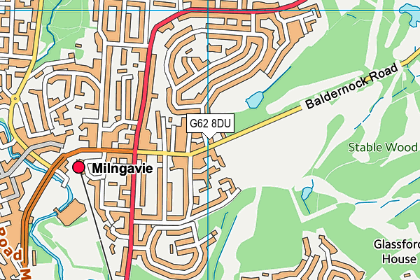 G62 8DU map - OS VectorMap District (Ordnance Survey) G62 8DU map - OS VectorMap District (Ordnance Survey)
