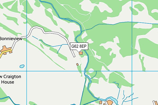G62 8EP map - OS VectorMap District (Ordnance Survey) G62 8EP map - OS VectorMap District (Ordnance Survey)