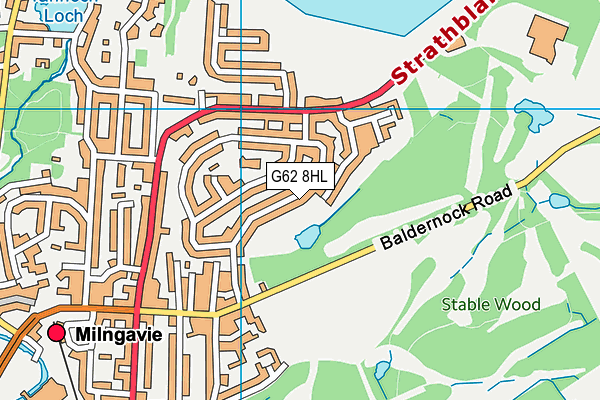 G62 8HL map - OS VectorMap District (Ordnance Survey) G62 8HL map - OS VectorMap District (Ordnance Survey)