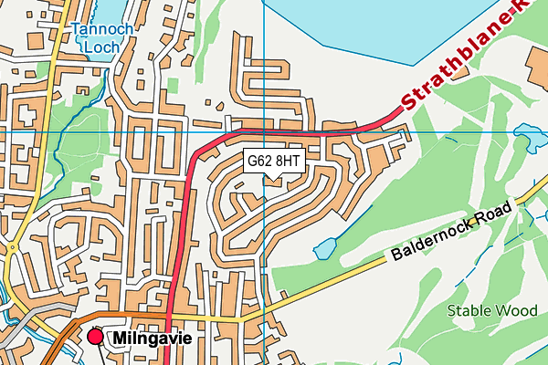 G62 8HT map - OS VectorMap District (Ordnance Survey) G62 8HT map - OS VectorMap District (Ordnance Survey)