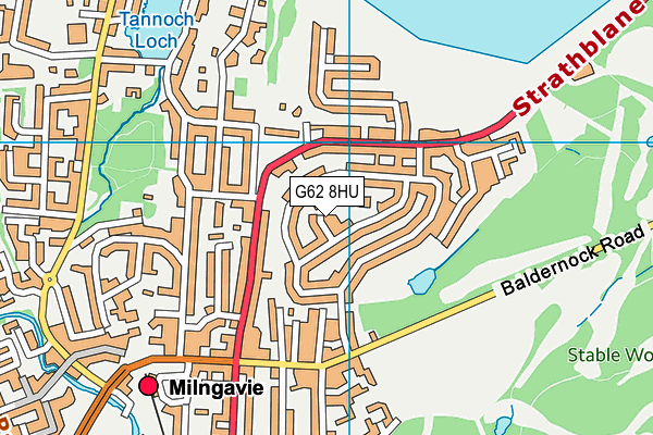 G62 8HU map - OS VectorMap District (Ordnance Survey) G62 8HU map - OS VectorMap District (Ordnance Survey)