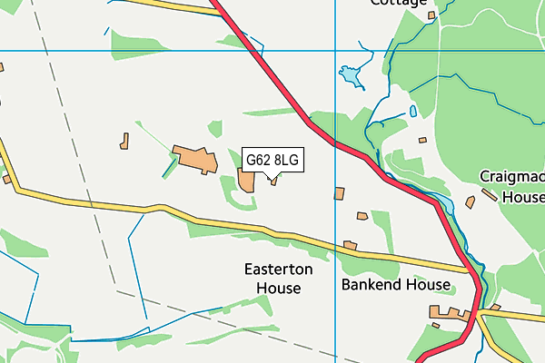 G62 8LG map - OS VectorMap District (Ordnance Survey) G62 8LG map - OS VectorMap District (Ordnance Survey)