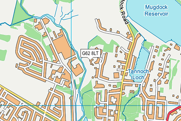 G62 8LT map - OS VectorMap District (Ordnance Survey) G62 8LT map - OS VectorMap District (Ordnance Survey)
