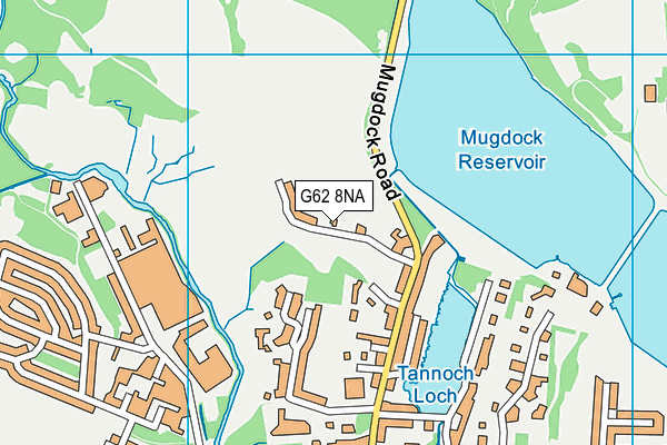 G62 8NA map - OS VectorMap District (Ordnance Survey) G62 8NA map - OS VectorMap District (Ordnance Survey)