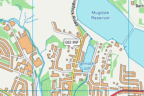 G62 8NF map - OS VectorMap District (Ordnance Survey) G62 8NF map - OS VectorMap District (Ordnance Survey)