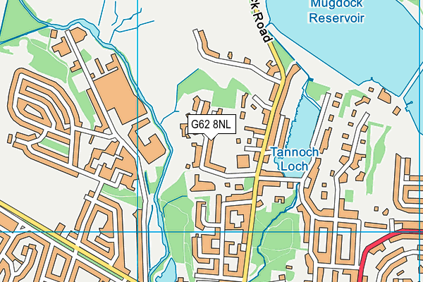 G62 8NL map - OS VectorMap District (Ordnance Survey) G62 8NL map - OS VectorMap District (Ordnance Survey)