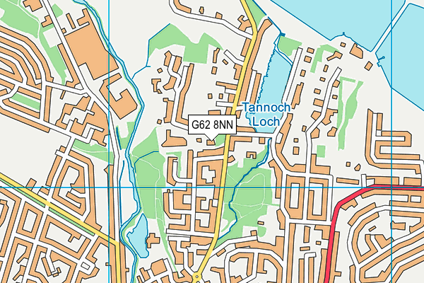 G62 8NN map - OS VectorMap District (Ordnance Survey) G62 8NN map - OS VectorMap District (Ordnance Survey)