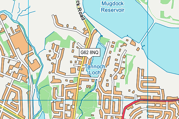 G62 8NQ map - OS VectorMap District (Ordnance Survey) G62 8NQ map - OS VectorMap District (Ordnance Survey)