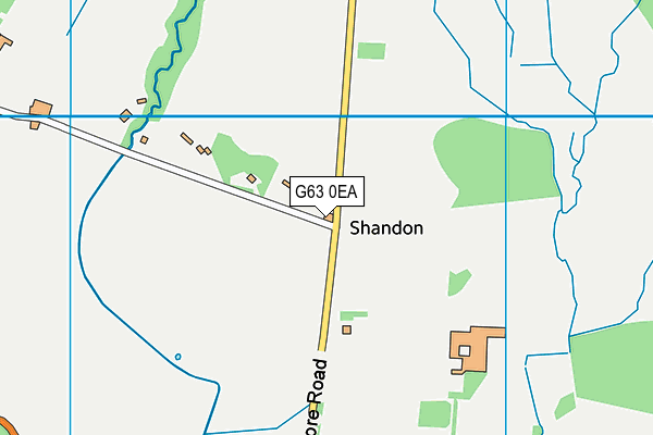 G63 0EA map - OS VectorMap District (Ordnance Survey) G63 0EA map - OS VectorMap District (Ordnance Survey)