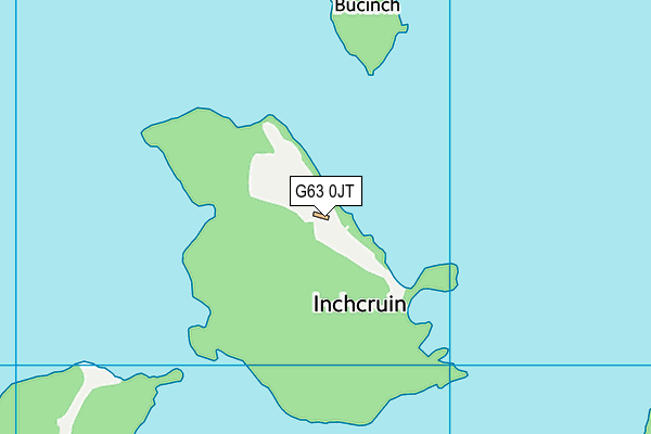 G63 0JT map - OS VectorMap District (Ordnance Survey)