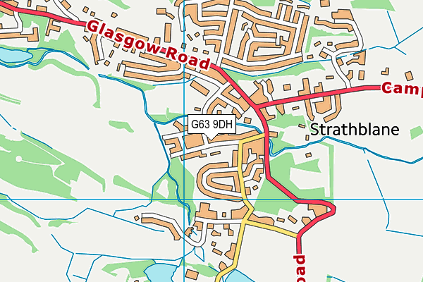 G63 9DH map - OS VectorMap District (Ordnance Survey) G63 9DH map - OS VectorMap District (Ordnance Survey)