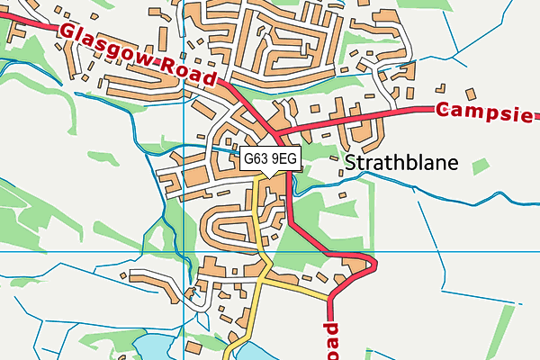 G63 9EG map - OS VectorMap District (Ordnance Survey) G63 9EG map - OS VectorMap District (Ordnance Survey)