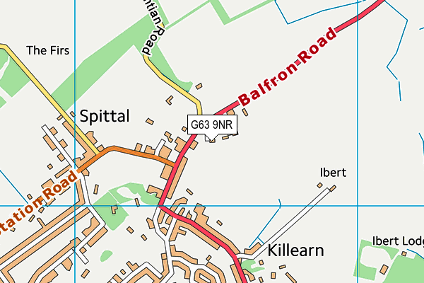 G63 9NR map - OS VectorMap District (Ordnance Survey) G63 9NR map - OS VectorMap District (Ordnance Survey)