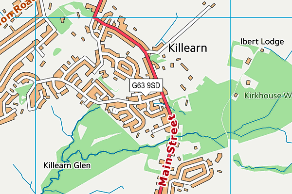 G63 9SD map - OS VectorMap District (Ordnance Survey) G63 9SD map - OS VectorMap District (Ordnance Survey)