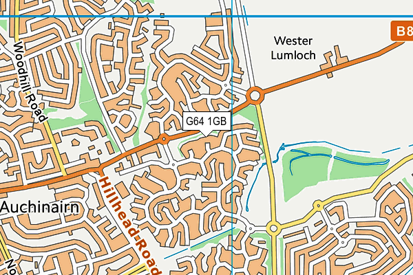 G64 1GB map - OS VectorMap District (Ordnance Survey)
