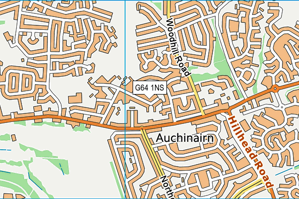 G64 1NS map - OS VectorMap District (Ordnance Survey) G64 1NS map - OS VectorMap District (Ordnance Survey)