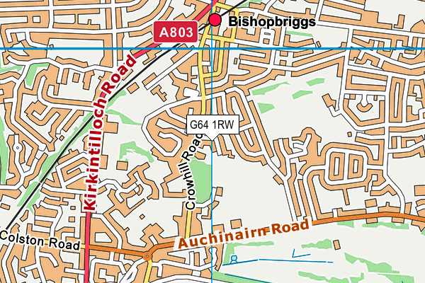 G64 1RW map - OS VectorMap District (Ordnance Survey) G64 1RW map - OS VectorMap District (Ordnance Survey)