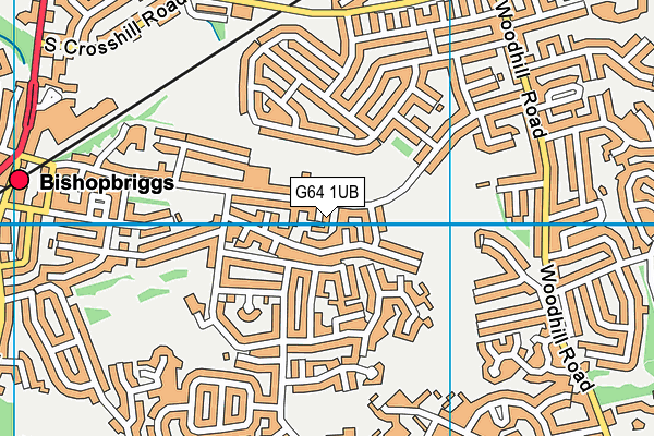 G64 1UB map - OS VectorMap District (Ordnance Survey) G64 1UB map - OS VectorMap District (Ordnance Survey)