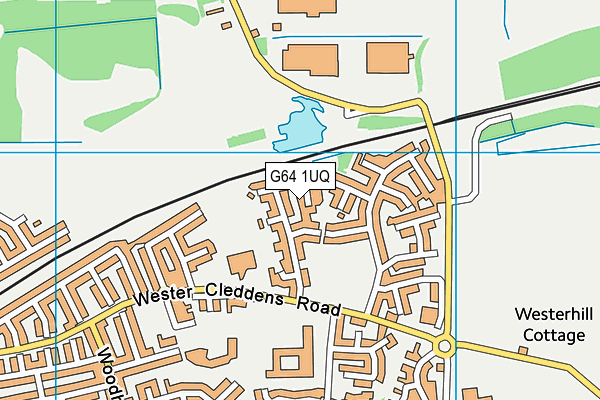 G64 1UQ map - OS VectorMap District (Ordnance Survey) G64 1UQ map - OS VectorMap District (Ordnance Survey)