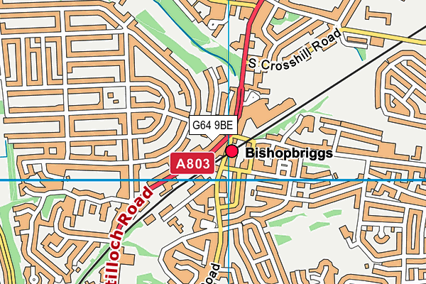 G64 9BE map - OS VectorMap District (Ordnance Survey) G64 9BE map - OS VectorMap District (Ordnance Survey)