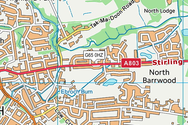 G65 0HZ map - OS VectorMap District (Ordnance Survey) G65 0HZ map - OS VectorMap District (Ordnance Survey)
