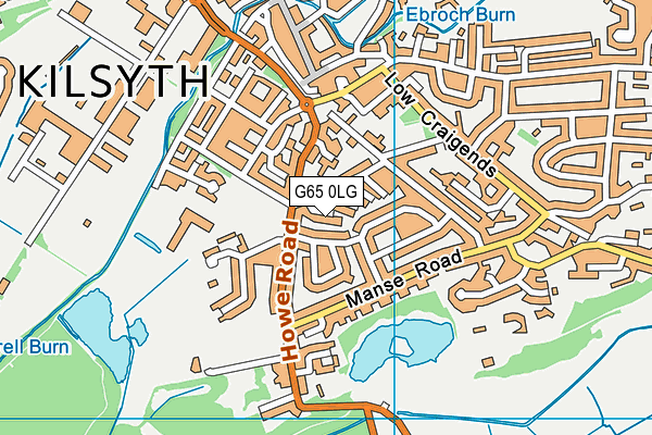 G65 0LG map - OS VectorMap District (Ordnance Survey) G65 0LG map - OS VectorMap District (Ordnance Survey)