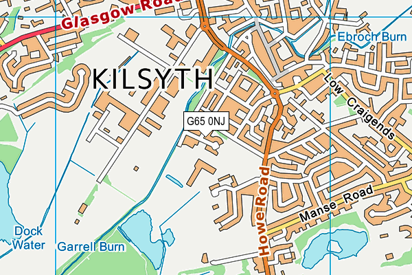 G65 0NJ map - OS VectorMap District (Ordnance Survey) G65 0NJ map - OS VectorMap District (Ordnance Survey)