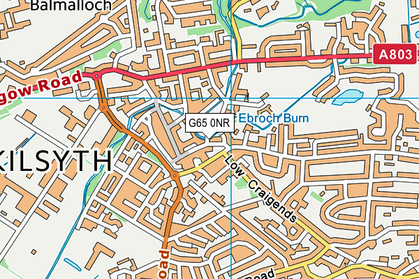 G65 0NR map - OS VectorMap District (Ordnance Survey) G65 0NR map - OS VectorMap District (Ordnance Survey)