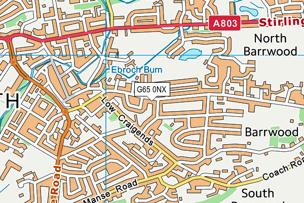 G65 0NX map - OS VectorMap District (Ordnance Survey) G65 0NX map - OS VectorMap District (Ordnance Survey)