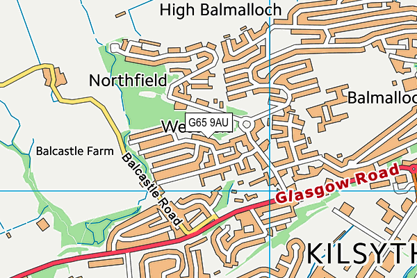 G65 9AU map - OS VectorMap District (Ordnance Survey) G65 9AU map - OS VectorMap District (Ordnance Survey)