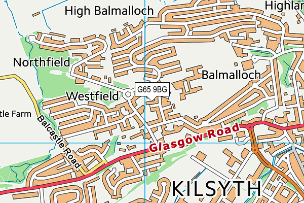 G65 9BG map - OS VectorMap District (Ordnance Survey) G65 9BG map - OS VectorMap District (Ordnance Survey)