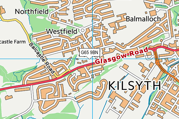 G65 9BN map - OS VectorMap District (Ordnance Survey) G65 9BN map - OS VectorMap District (Ordnance Survey)