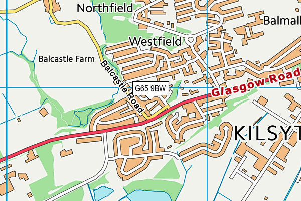 G65 9BW map - OS VectorMap District (Ordnance Survey) G65 9BW map - OS VectorMap District (Ordnance Survey)