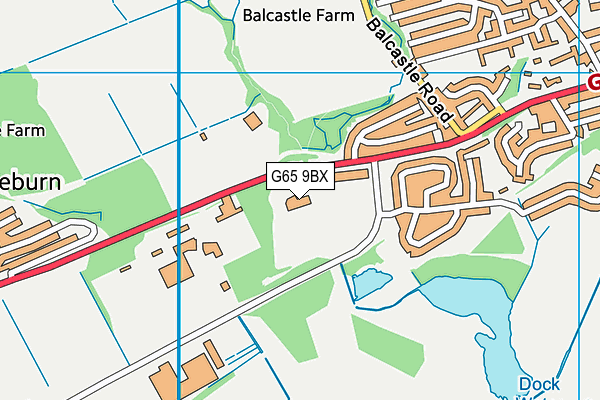G65 9BX map - OS VectorMap District (Ordnance Survey) G65 9BX map - OS VectorMap District (Ordnance Survey)