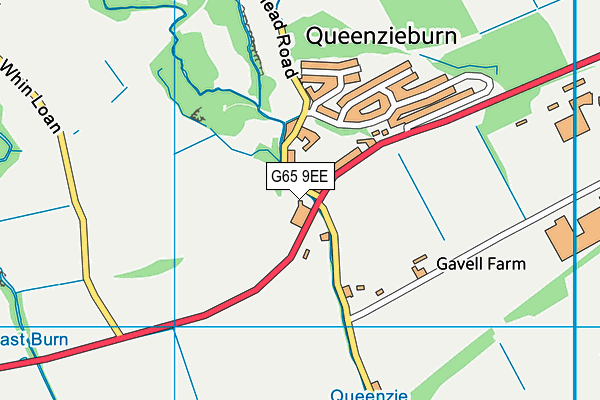 G65 9EE map - OS VectorMap District (Ordnance Survey) G65 9EE map - OS VectorMap District (Ordnance Survey)