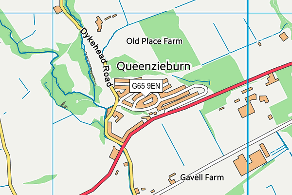 G65 9EN map - OS VectorMap District (Ordnance Survey) G65 9EN map - OS VectorMap District (Ordnance Survey)