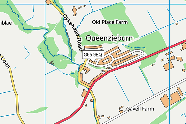 G65 9EQ map - OS VectorMap District (Ordnance Survey) G65 9EQ map - OS VectorMap District (Ordnance Survey)