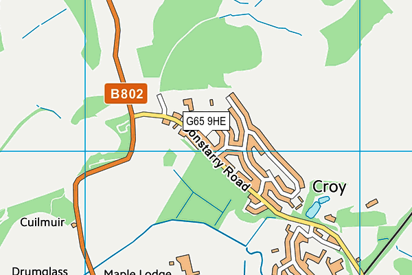 G65 9HE map - OS VectorMap District (Ordnance Survey) G65 9HE map - OS VectorMap District (Ordnance Survey)