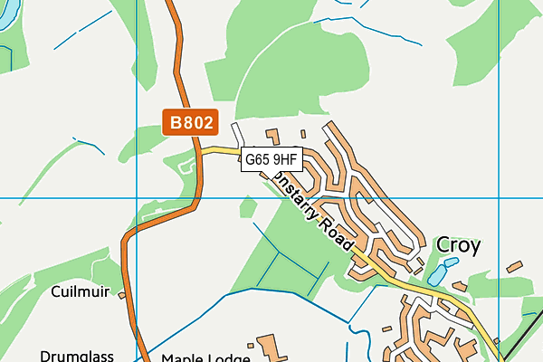 G65 9HF map - OS VectorMap District (Ordnance Survey) G65 9HF map - OS VectorMap District (Ordnance Survey)