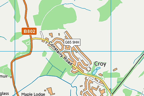G65 9HH map - OS VectorMap District (Ordnance Survey) G65 9HH map - OS VectorMap District (Ordnance Survey)